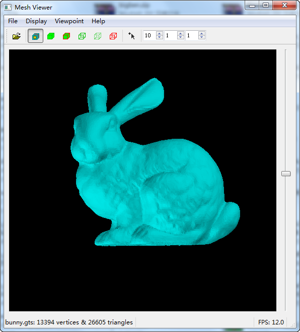 三維模型查看工具(Mesh Viewer) 0.3.3 官方綠色版(QT4)圖1
