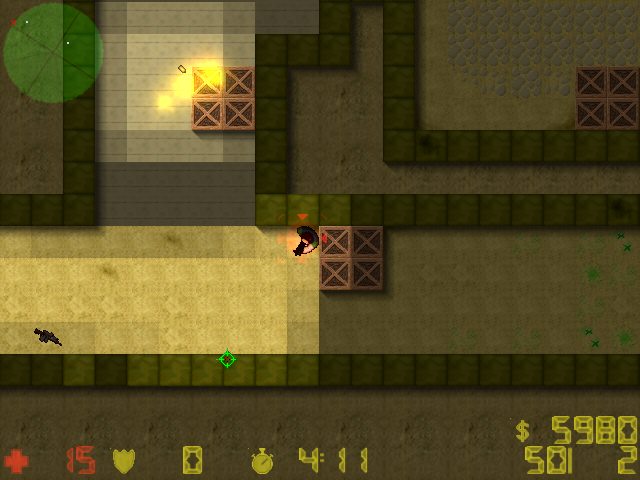 反恐精英2d版(Counter-Strike 2D) 0.1.2.3 無(wú)敵版圖3