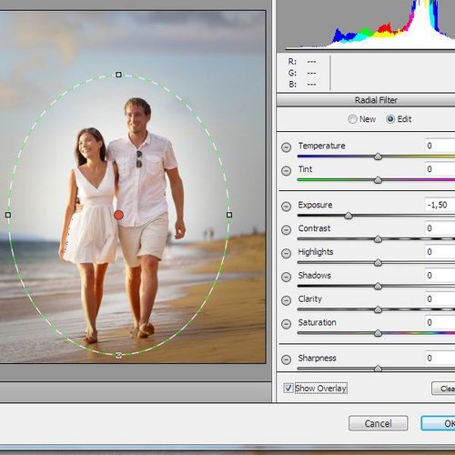 Camera Raw-徑向?yàn)V波器