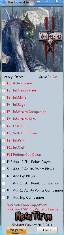 范海辛的驚奇之旅2修改器+16 v1.0.02 免費(fèi)版 32位版圖1