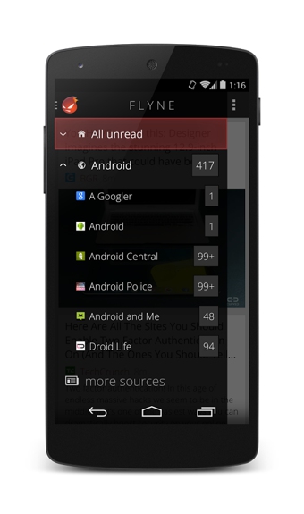 Flyne The Offline Reader v1.2.4.1 安卓版圖1