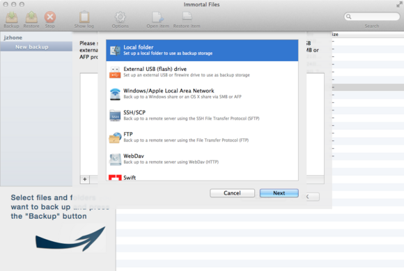 文件備份還原軟件(Immortal Files) V2.1.100710 Mac官方版圖1