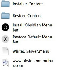 Obsidian Menu Bar