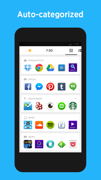 Yahoo Aviate Launcher下載 v3.2.12.4 安卓版圖2