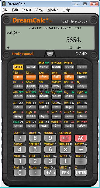 工程科學(xué)計算器(DreamCalc Professional Edition) v4.9.2 免費版圖1