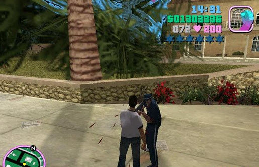 俠盜飛車罪惡都市黑化能力mod下載 綠色版圖1