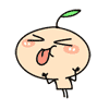 萌賤井果QQ表情包下載 綠色版 