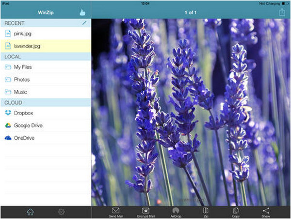 winzip iPad版 V4.0 官方版圖1