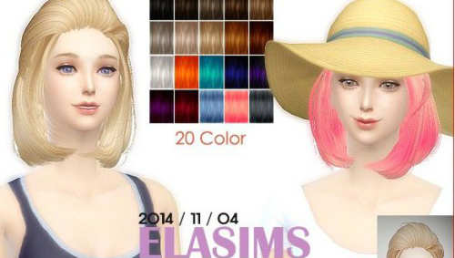 模擬人生4淑女短發(fā)MOD