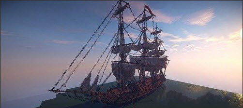 我的世界風(fēng)帆艦地圖