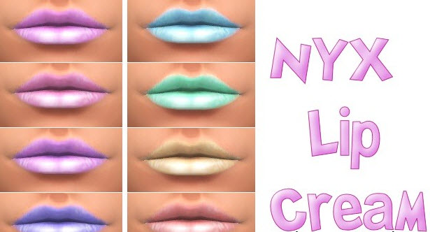 模擬人生4唇彩mod