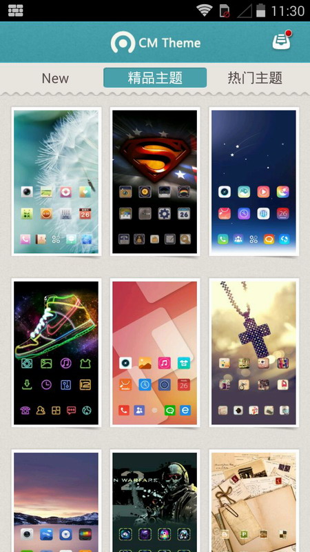 CM Launcher手機主題