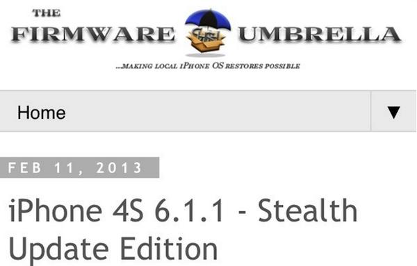 小雨傘固件備份