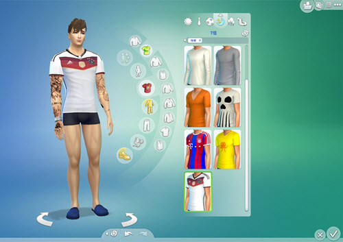 模擬人生4隊(duì)服MOD