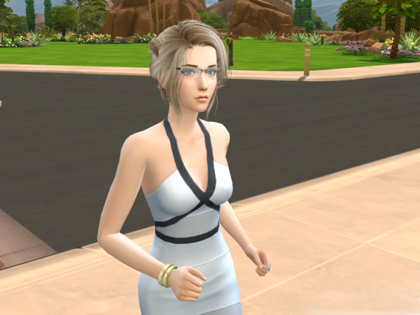 模擬人生4眼鏡美女MOD