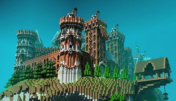 我的世界城堡地圖