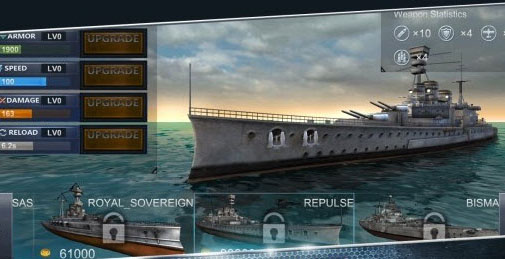 海戰(zhàn)戰(zhàn)艦3D破解版