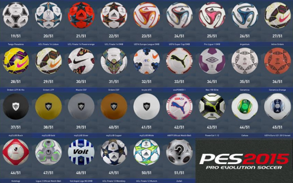 實(shí)況足球2015足球包