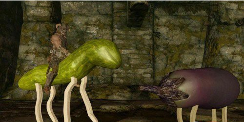 上古卷軸5黃瓜茄子坐騎