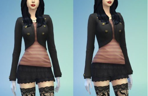 模擬人生4蕾絲褲襪mod