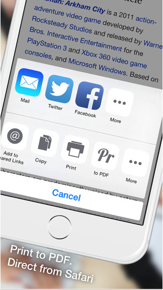 網(wǎng)頁(yè)轉(zhuǎn)換PDF iphone