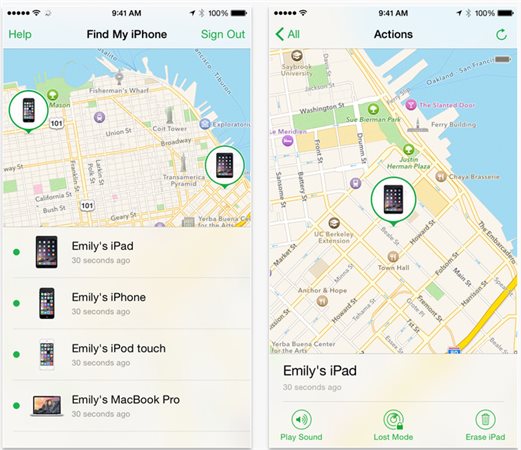 查找我的iphone怎么用