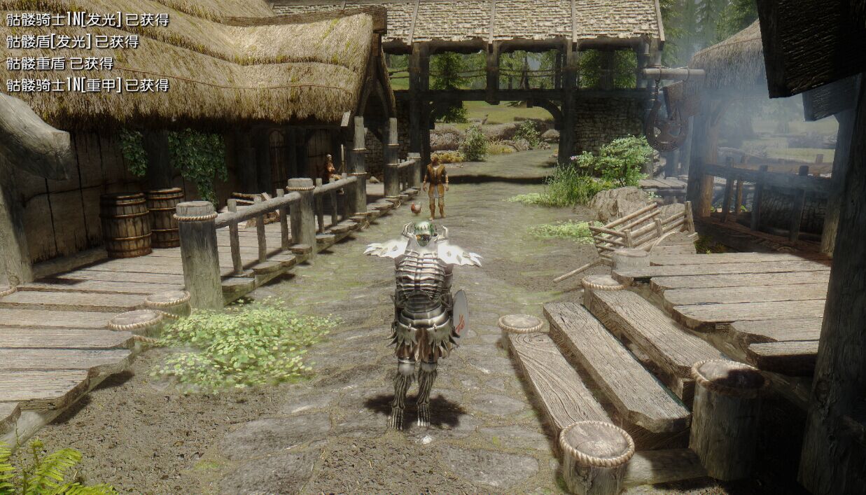 上古卷軸5劍風(fēng)傳奇風(fēng)格骷髏甲套裝MOD