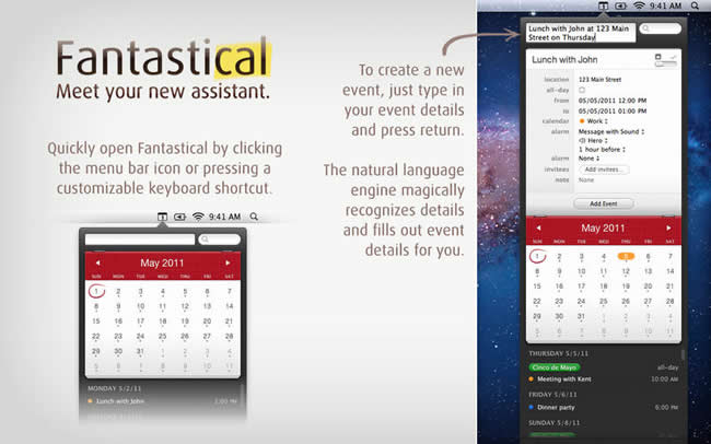 fantastical for mac