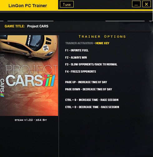 賽車計劃修改器