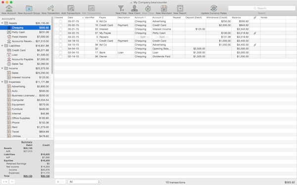 BeanCounter for mac V2.0.5 官方最新版圖2