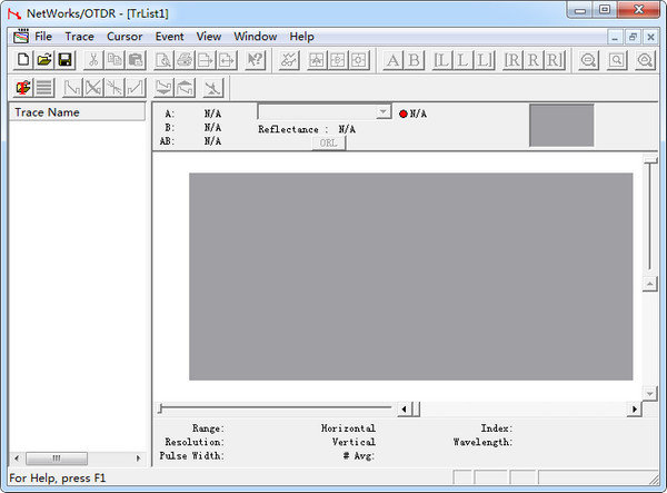 OTDR測(cè)試曲線圖仿真軟件