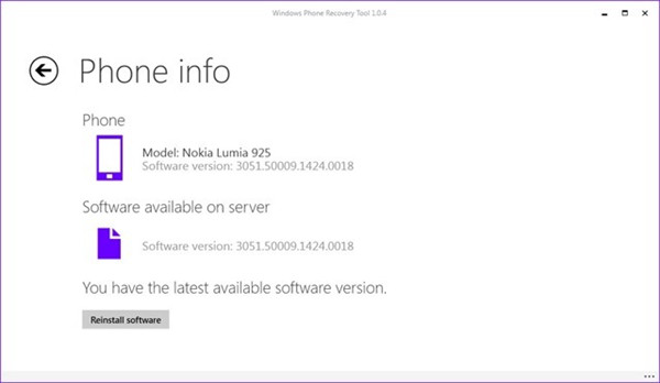 WindowsPhone Recovery Tool