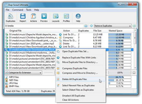 重復(fù)文件清理軟件