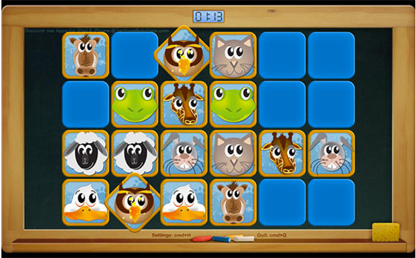 學(xué)前動物匹配