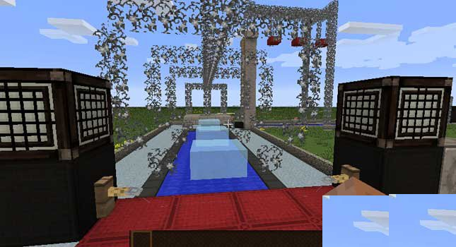 我的世界忍者跑酷基地補(bǔ)丁下載 綠色版圖1