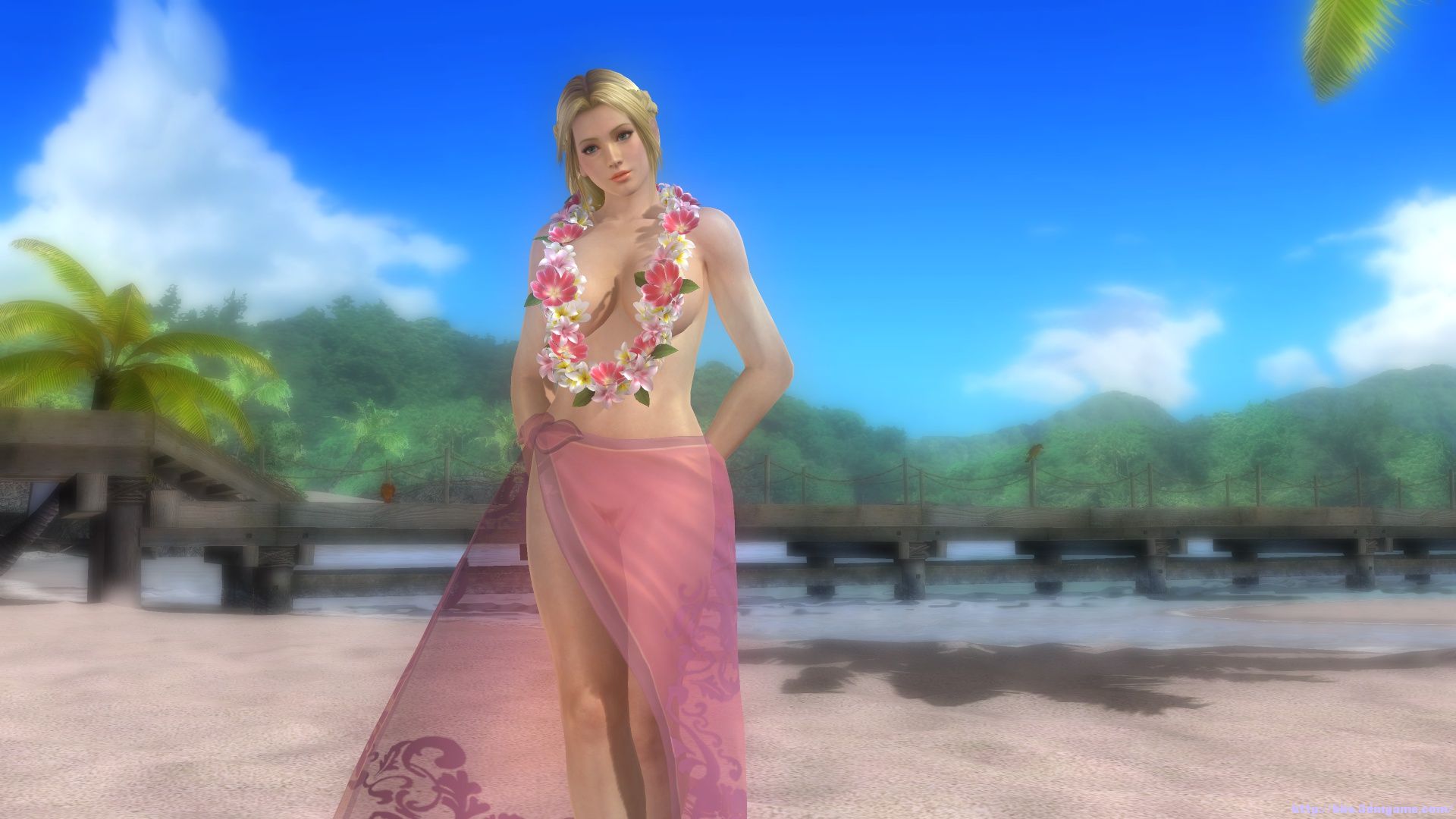 死或生5最后一戰(zhàn)海蓮娜熱帶風(fēng)情mod下載 綠色版圖3