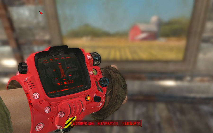 輻射4紅色PP小子