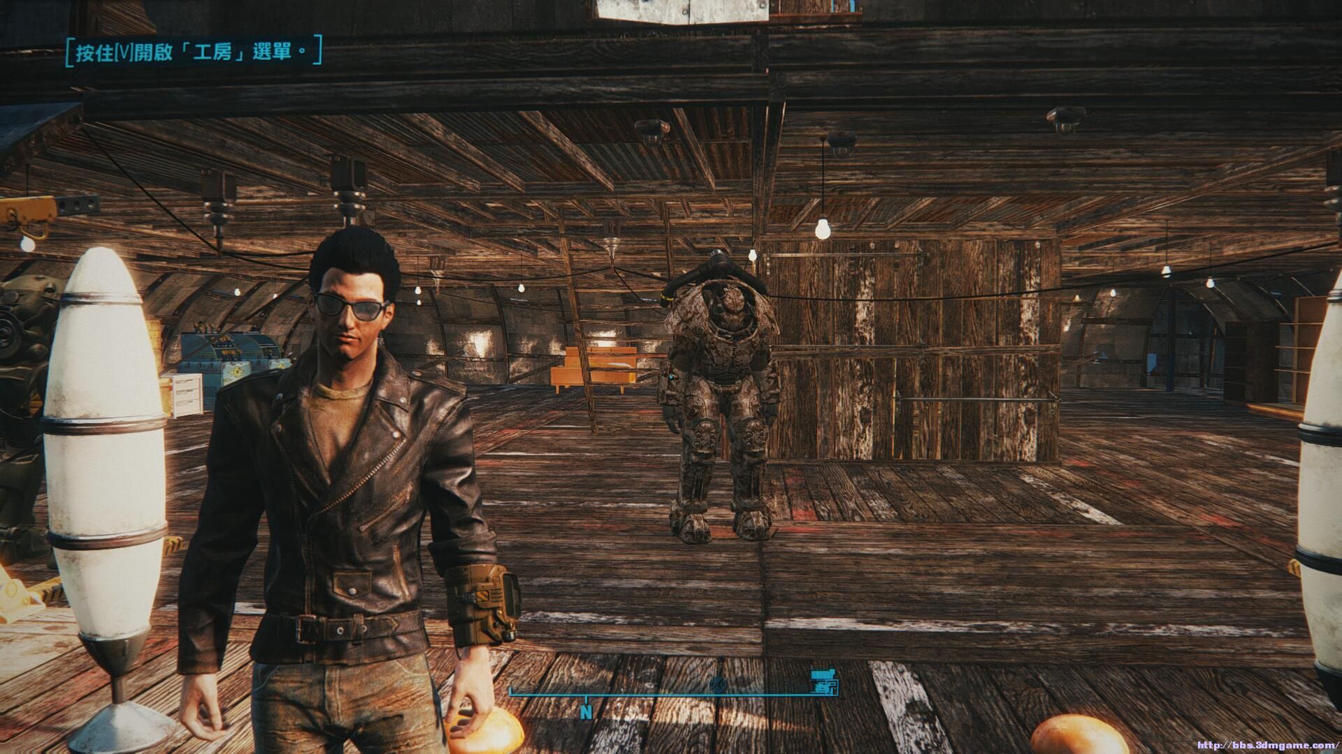 輻射4原子貓夾克和牛仔褲mod下載 綠色版圖1