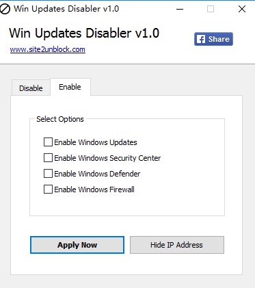 win updates disabler下載 v1.4 綠色版圖1