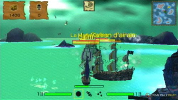 PSP加勒比海盜2亡靈寶藏