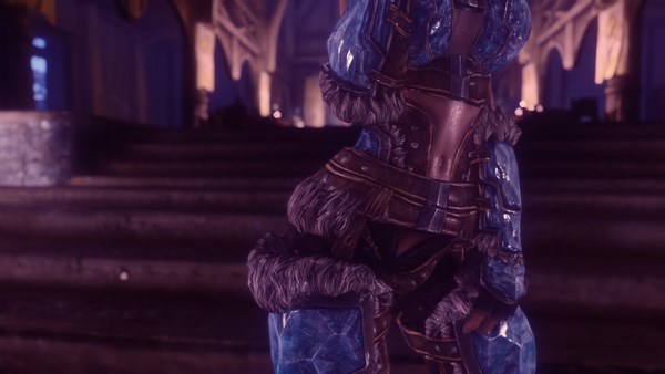 上古卷軸5天際魔冰盔甲MOD下載 綠色版圖3