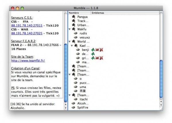 Mumble for mac v1.2.18 官方版圖1