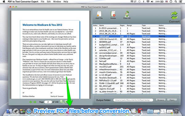 PDF to Text Converter Expert V2.5 mac版圖2