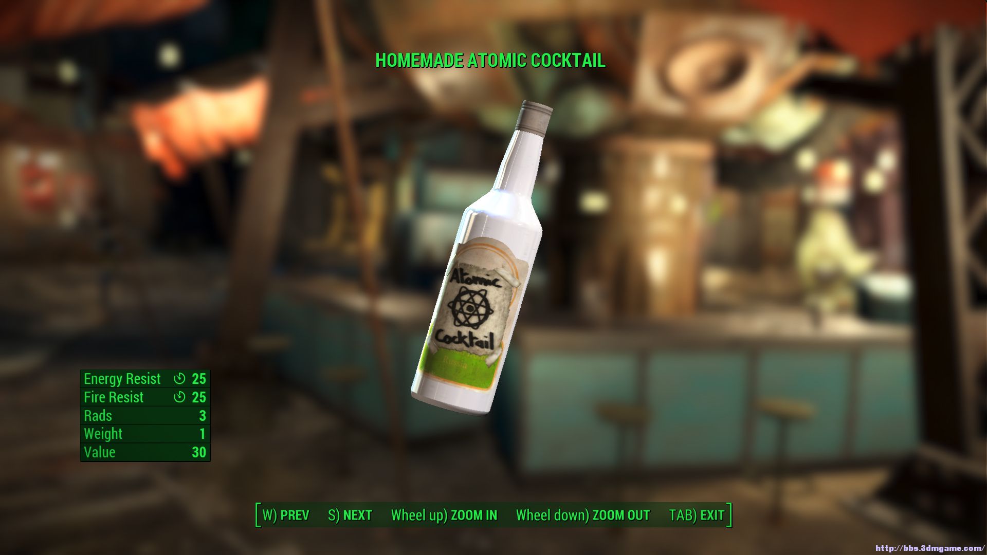 輻射4飲料mod下載 綠色版圖1