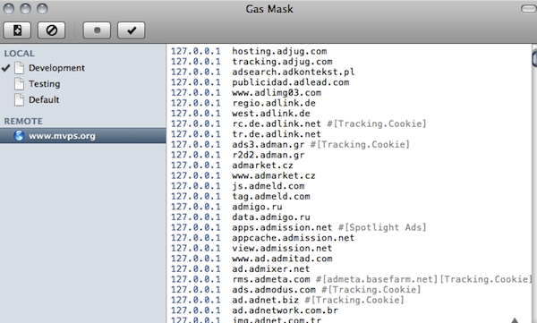 Gas mask mac V0.8.3 官方版圖2