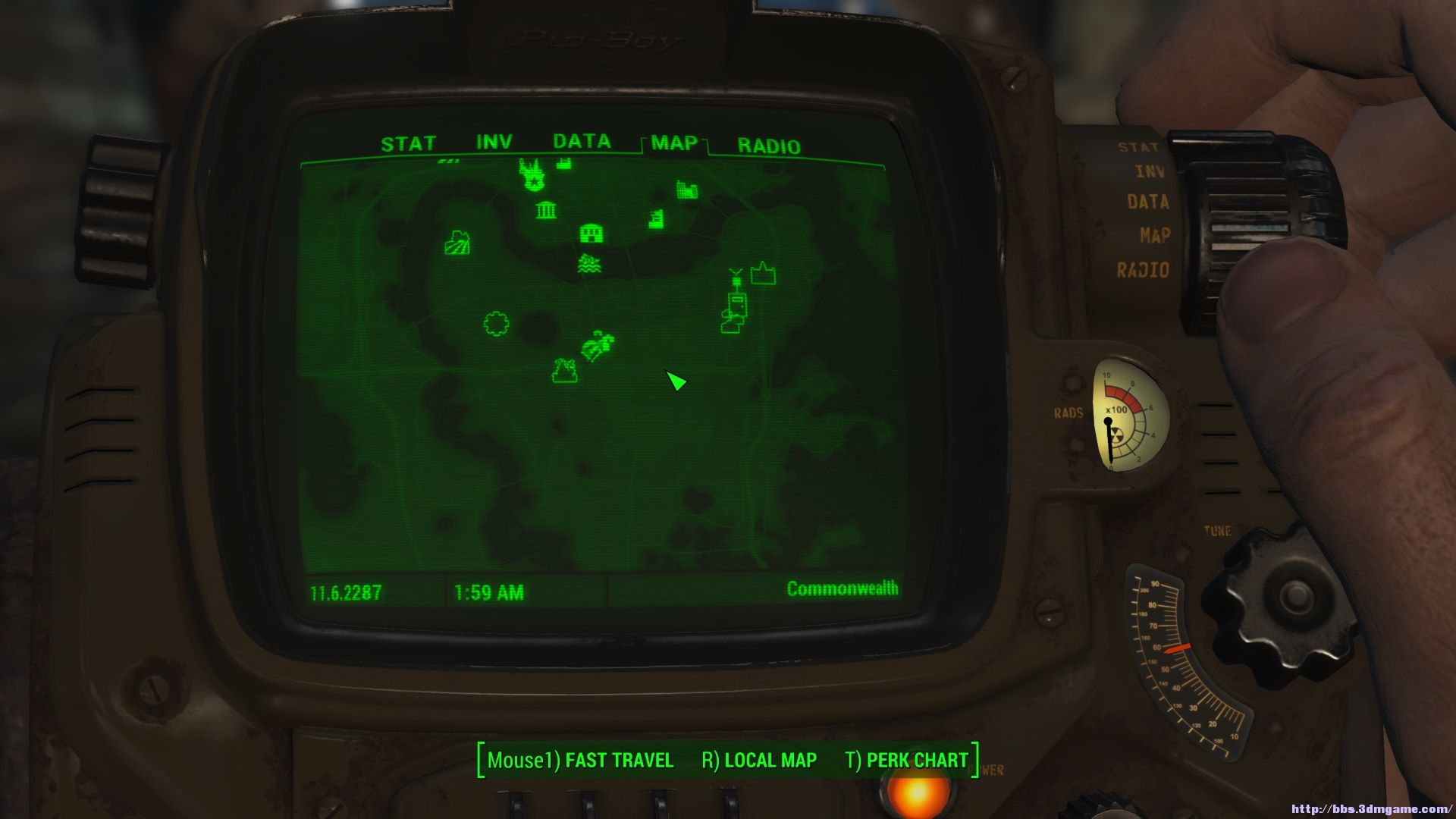 輻射4提高嗶嗶小子界面亮度mod