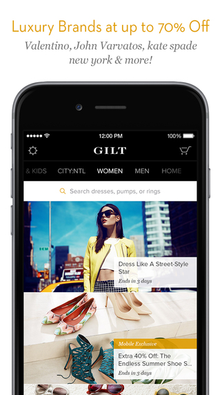 Gilt app