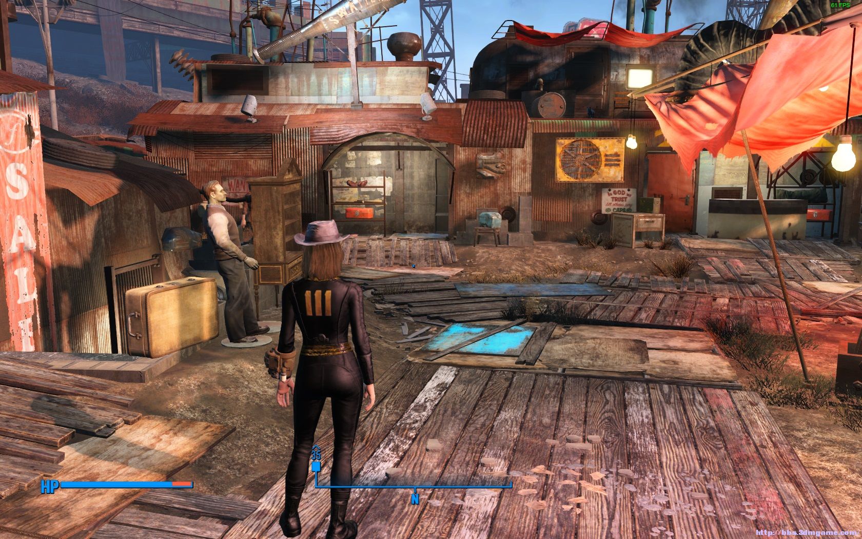 輻射4避難所外套藍改黑mod