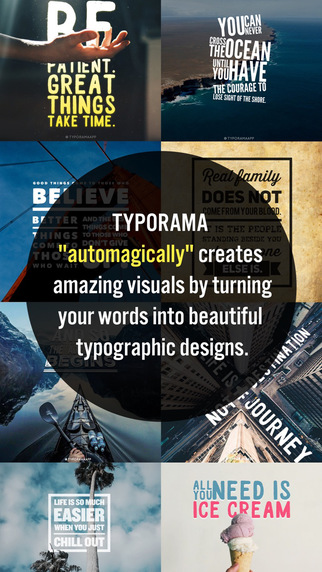 Typorama app V1.2 iPhone版圖1