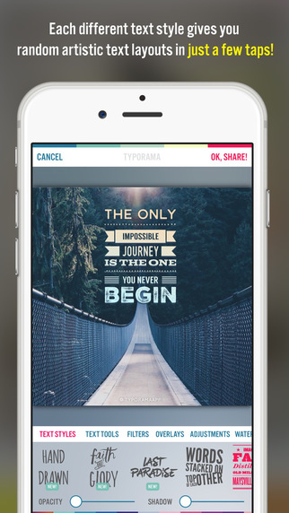 Typorama app V1.2 iPhone版圖3